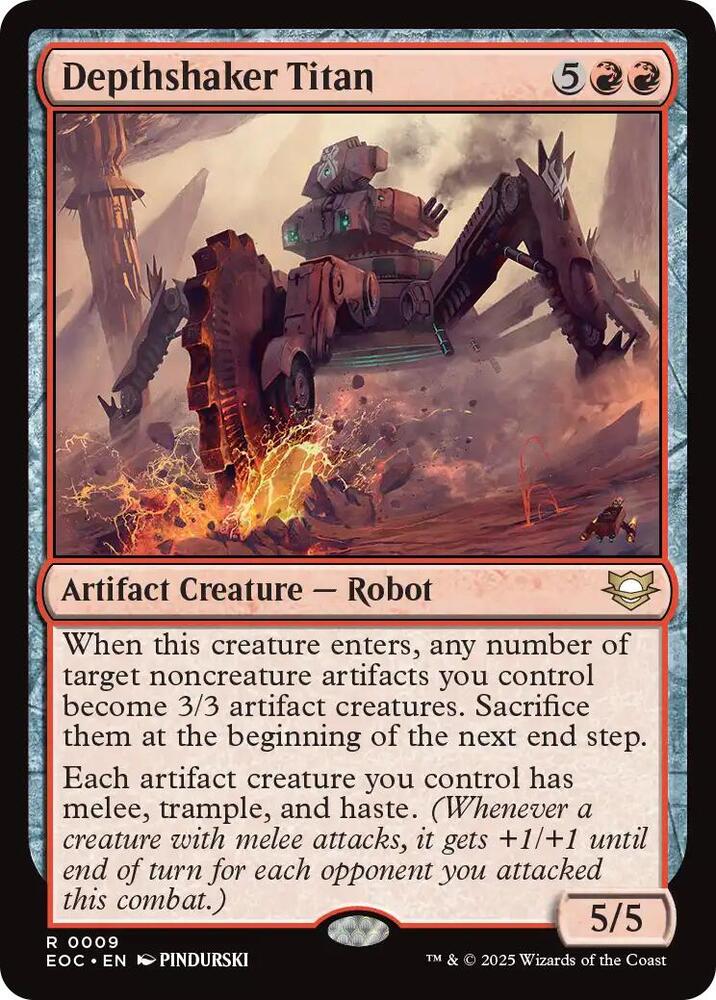 Depthshaker Titan [Edge of Eternities Commander]