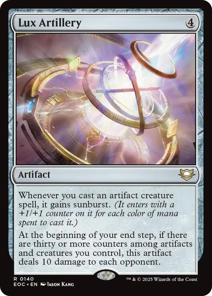 Lux Artillery [Edge of Eternities Commander]