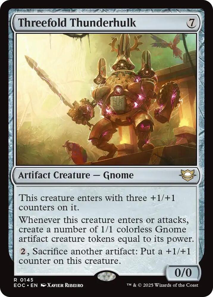 Threefold Thunderhulk [Edge of Eternities Commander]