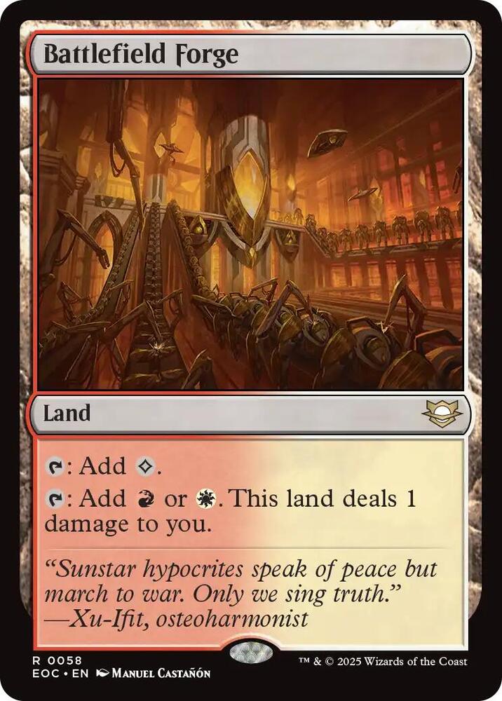 Battlefield Forge [Edge of Eternities Commander]