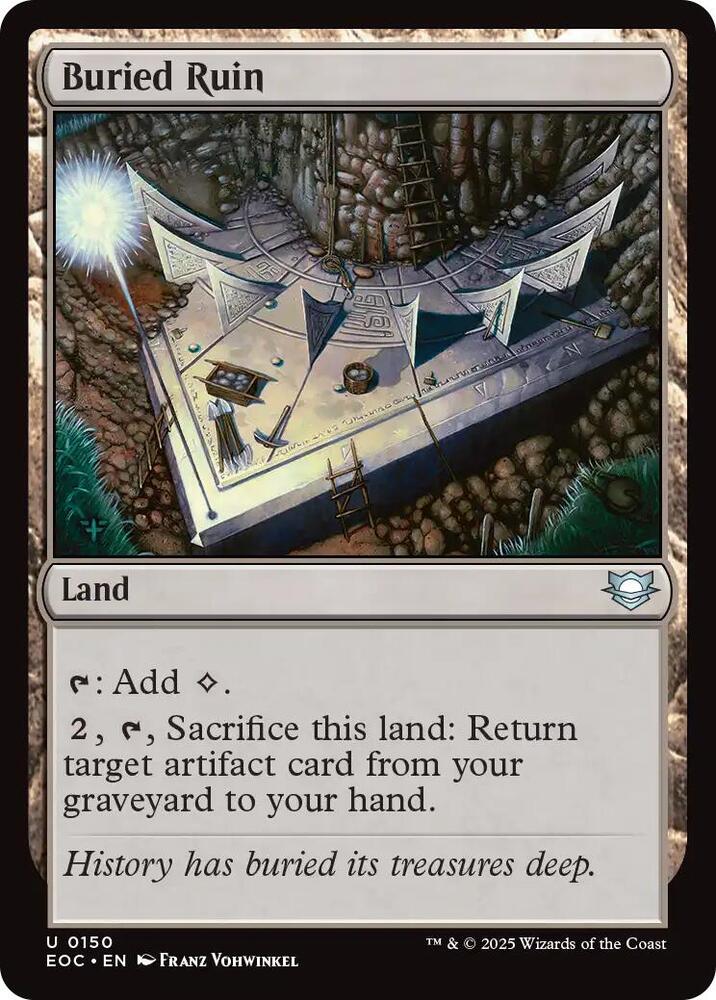 Buried Ruin [Edge of Eternities Commander]