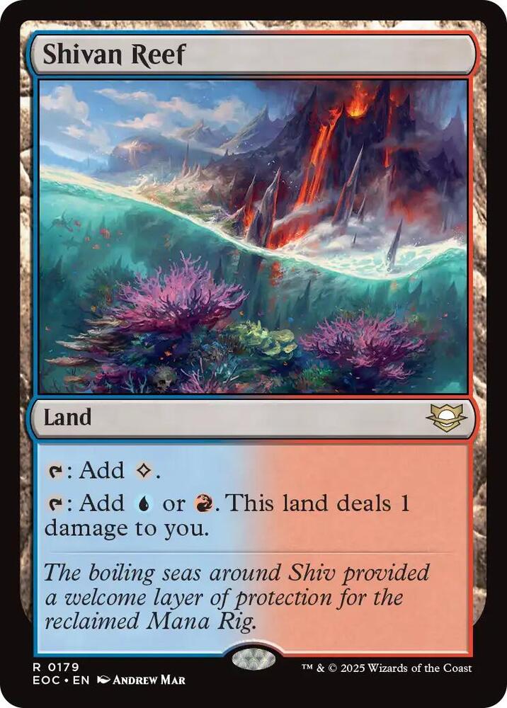 Shivan Reef [Edge of Eternities Commander]