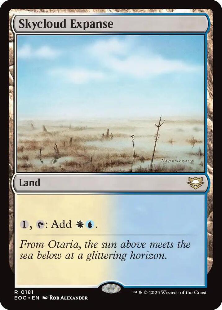 Skycloud Expanse [Edge of Eternities Commander]