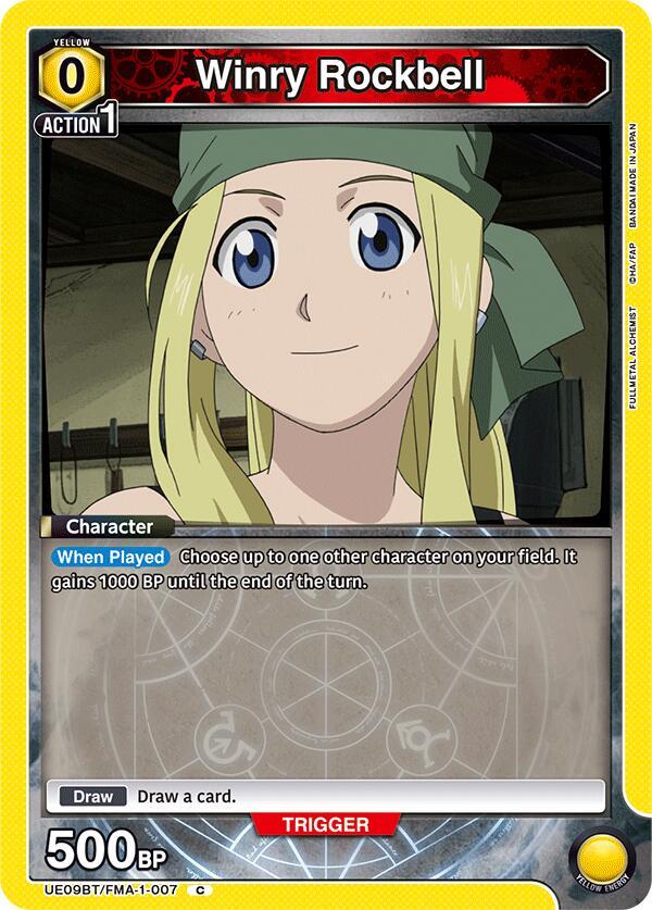 Winry Rockbell (007) (UE09BT/FMA-1-007) [UE09BT: FULLMETAL ALCHEMIST]