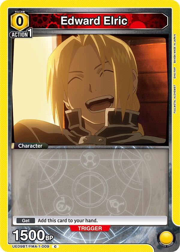 Edward Elric (009) (UE09BT/FMA-1-009) [UE09BT: FULLMETAL ALCHEMIST]