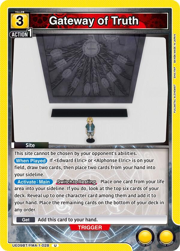 Gateway of Truth (UE09BT/FMA-1-028) [UE09BT: FULLMETAL ALCHEMIST]