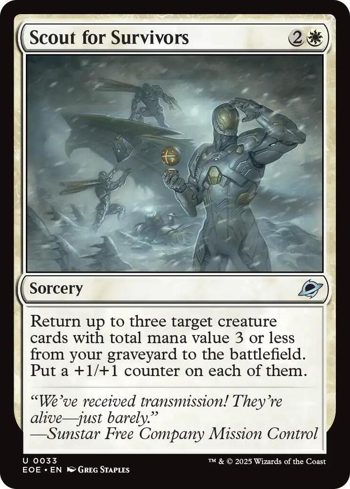 Scout for Survivors [Edge of Eternities]