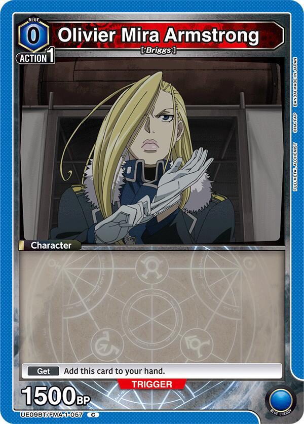 Olivier Mira Armstrong (057) (UE09BT/FMA-1-057) [UE09BT: FULLMETAL ALCHEMIST]