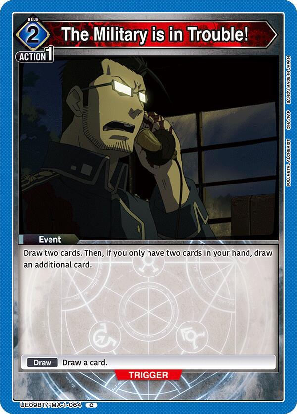 The Military is in Trouble! (UE09BT/FMA-1-064) [UE09BT: FULLMETAL ALCHEMIST]