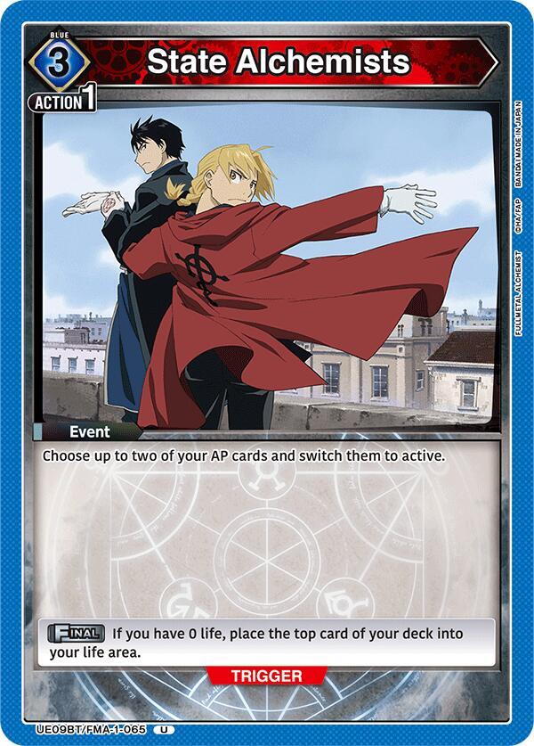 State Alchemists (UE09BT/FMA-1-065) [UE09BT: FULLMETAL ALCHEMIST]
