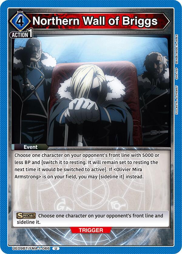 Northern Wall of Briggs (UE09BT/FMA-1-066) [UE09BT: FULLMETAL ALCHEMIST]