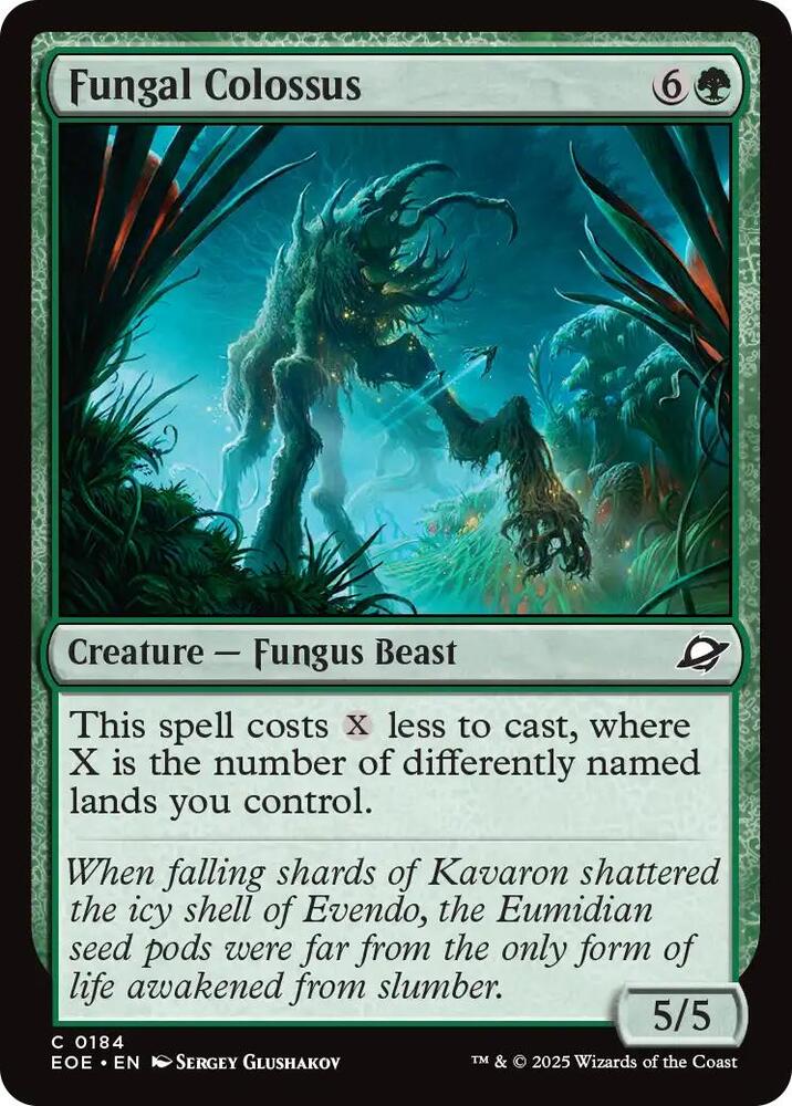 Fungal Colossus [Edge of Eternities]