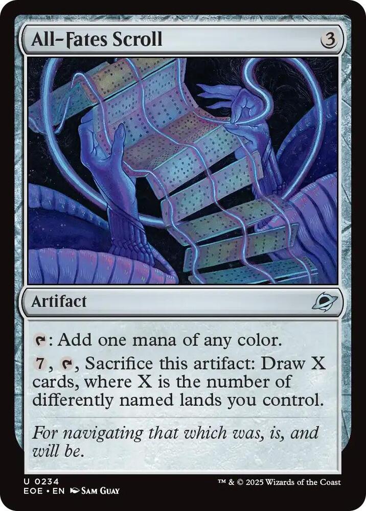 All-Fates Scroll [Edge of Eternities]