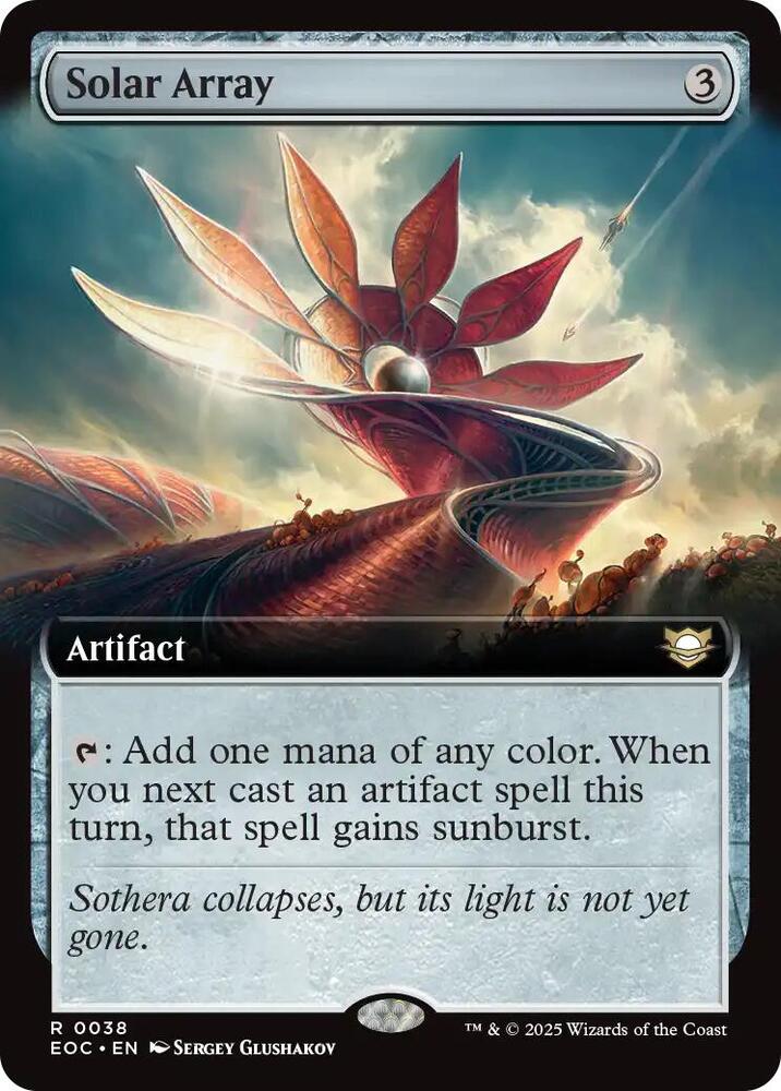 Solar Array (Extended Art) [Edge of Eternities Commander]