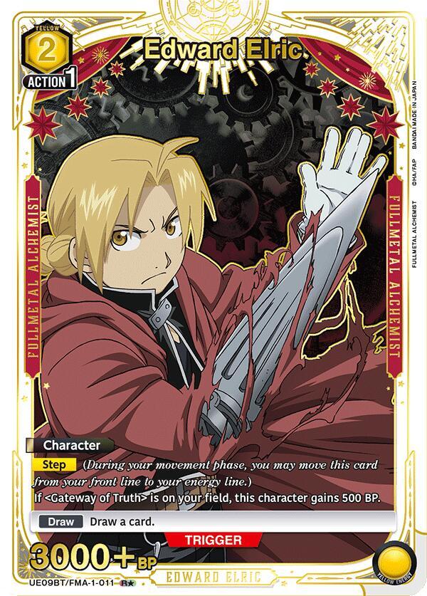 Edward Elric (011) (R*) (UE09BT/FMA-1-011) [UE09BT: FULLMETAL ALCHEMIST]