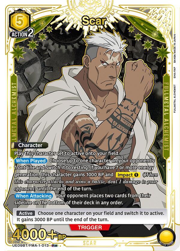 Scar (R*) (UE09BT/FMA-1-013) [UE09BT: FULLMETAL ALCHEMIST]