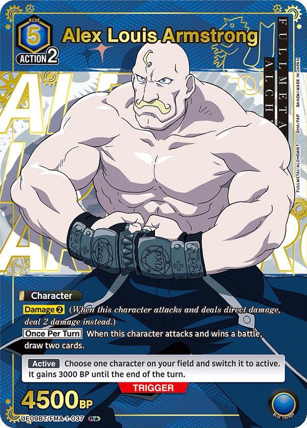 Alex Louis Armstrong (037) (R*) (UE09BT/FMA-1-037) [UE09BT: FULLMETAL ALCHEMIST]