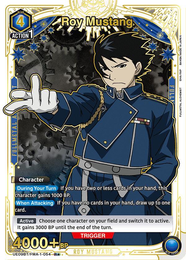 Roy Mustang (054) (R*) (UE09BT/FMA-1-054) [UE09BT: FULLMETAL ALCHEMIST]