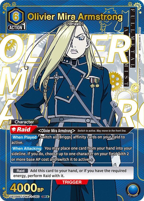 Olivier Mira Armstrong (060) (SR*) (UE09BT/FMA-1-060) [UE09BT: FULLMETAL ALCHEMIST]