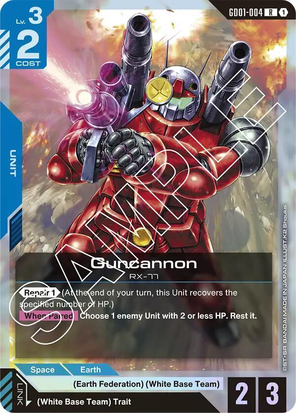 Guncannon (GD01-004) [Newtype Rising]