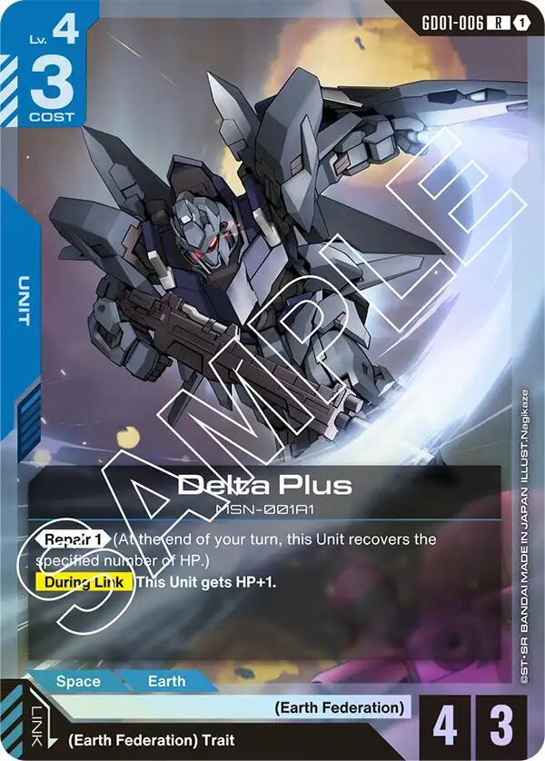 Delta Plus (GD01-006) [Newtype Rising]