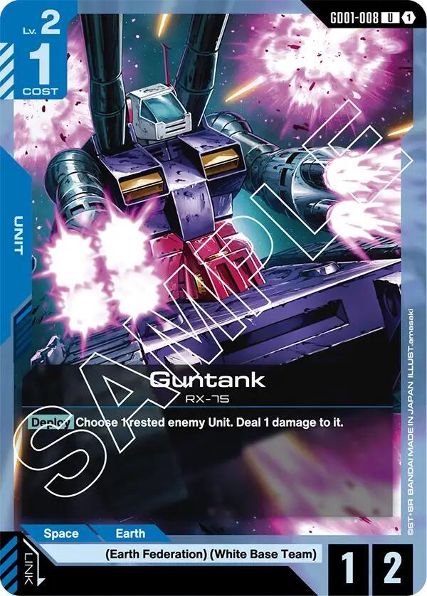 Guntank (GD01-008) [Newtype Rising]