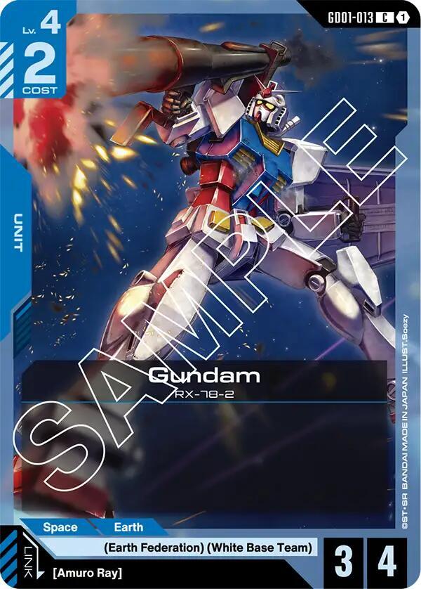 Gundam (GD01-013) (GD01-013) [Newtype Rising]