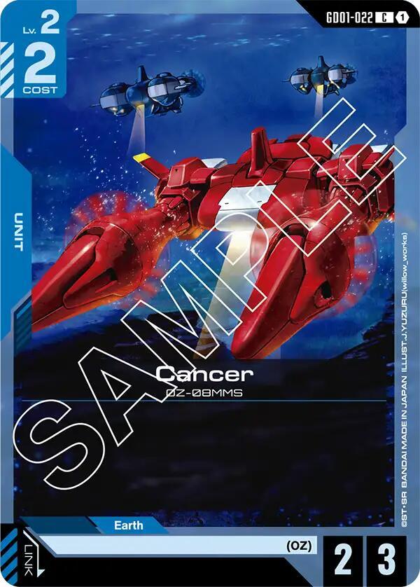 Cancer (GD01-022) [Newtype Rising]