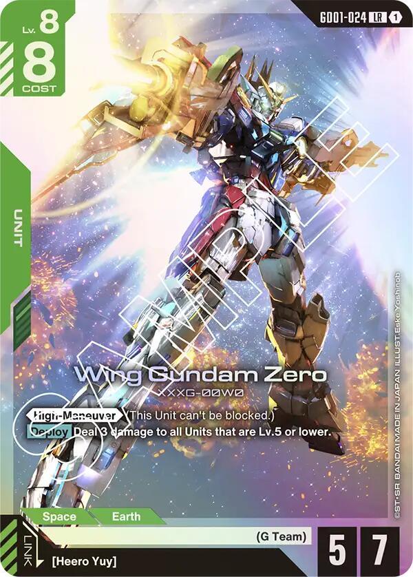 Wing Gundam Zero (GD01-024) [Newtype Rising]