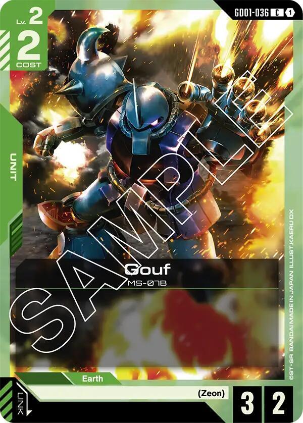 Gouf (GD01-036) [Newtype Rising]