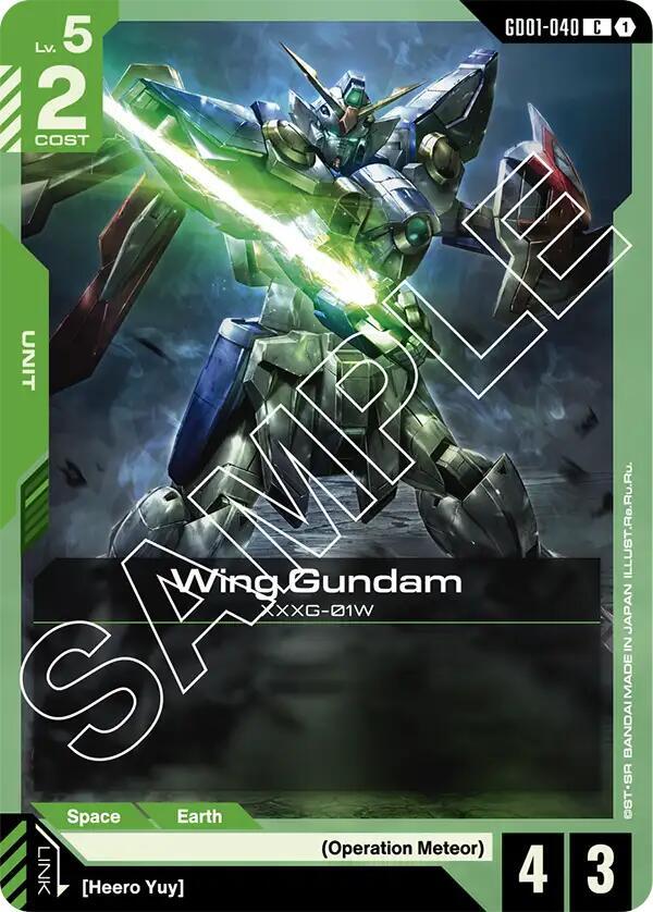 Wing Gundam (GD01-040) (GD01-040) [Newtype Rising]