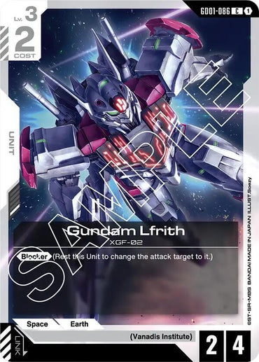 Gundam Lfrith (GD01-086) [Newtype Rising]