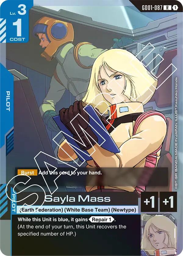 Sayla Mass (GD01-087) [Newtype Rising]