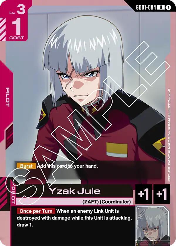 Yzak Jule (GD01-094) [Newtype Rising]