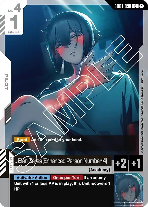 Elan Ceres (Enhanced Person Number 4) (GD01-098) [Newtype Rising]
