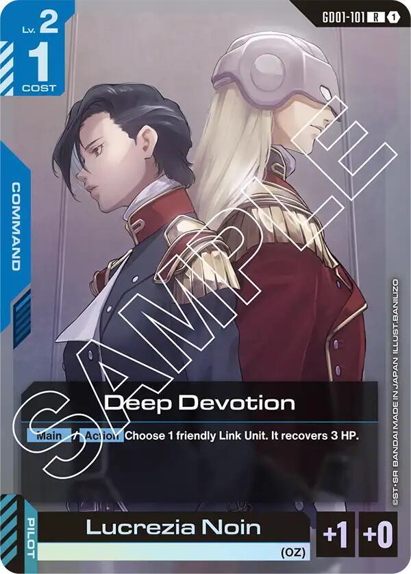 Deep Devotion (GD01-101) [Newtype Rising]