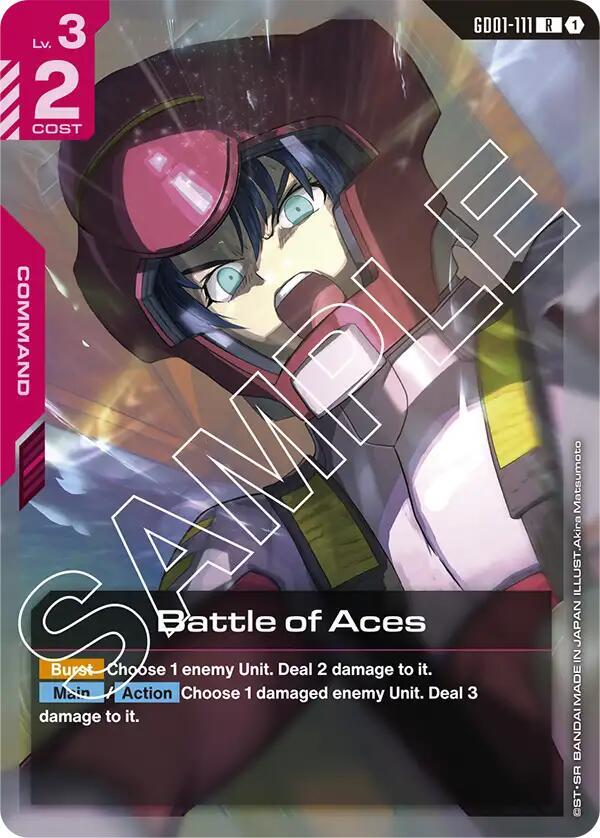 Battle of Aces (GD01-111) [Newtype Rising]