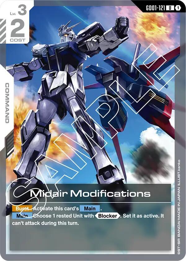 Midair Modifications (GD01-121) [Newtype Rising]