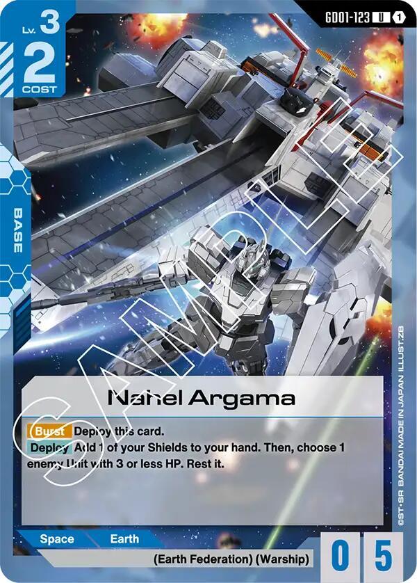 Nahel Argama (GD01-123) [Newtype Rising]
