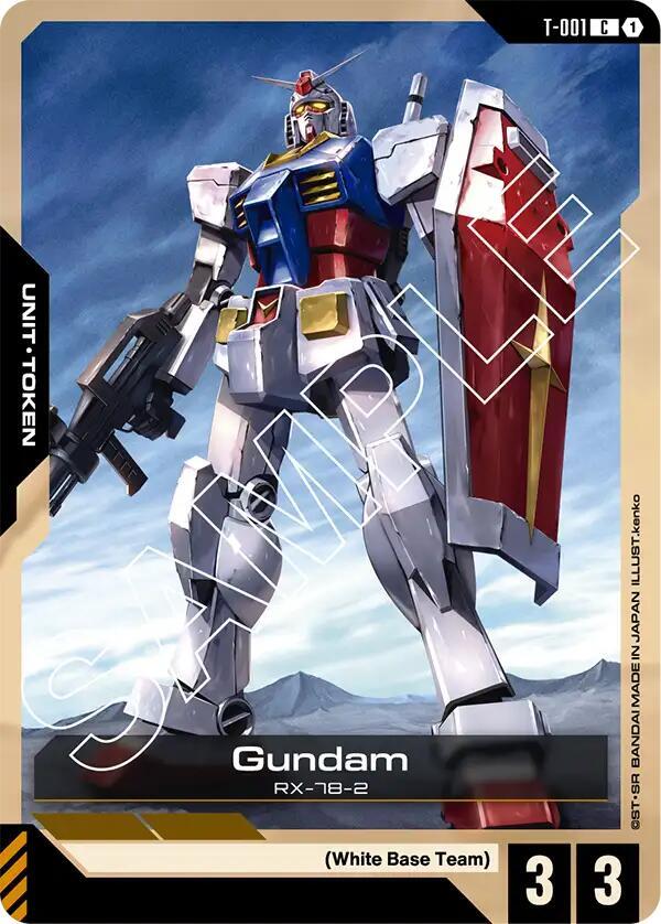 Gundam (T-001) Token (T-001) [Newtype Rising]