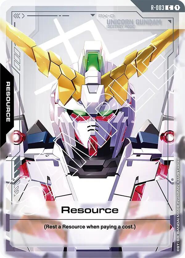 Resource (R-003) (R-003) [Newtype Rising]