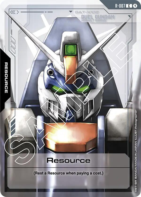 Resource (R-007) (R-007) [Newtype Rising]