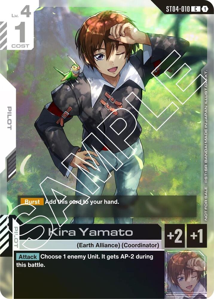 Kira Yamato (Launch Event) (ST04-010) [Gundam Promotional Cards]