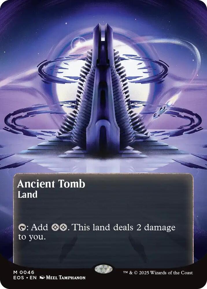 Ancient Tomb (0046) (Borderless) [Edge of Eternities: Stellar Sights]