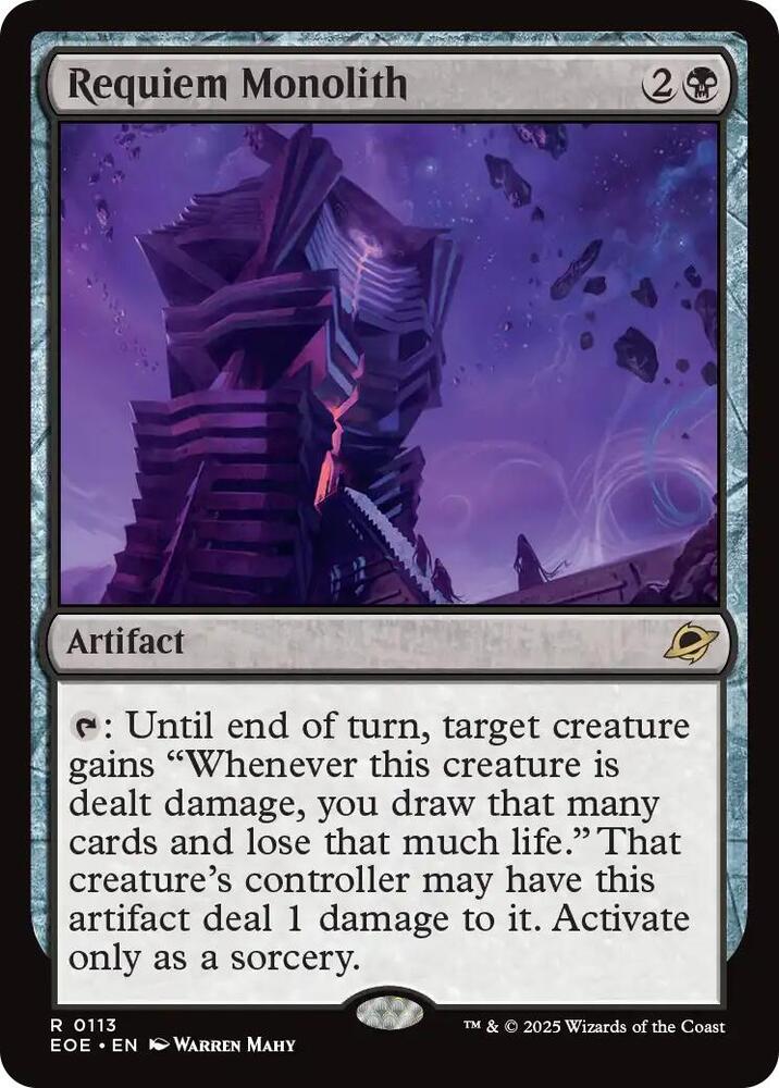 Requiem Monolith [Edge of Eternities]