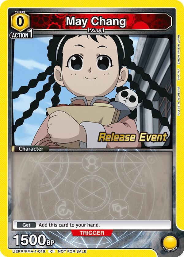 May Chang (019) (UEPR/FMA-1-019) [UE09BT: FULLMETAL ALCHEMIST Release Event Cards]