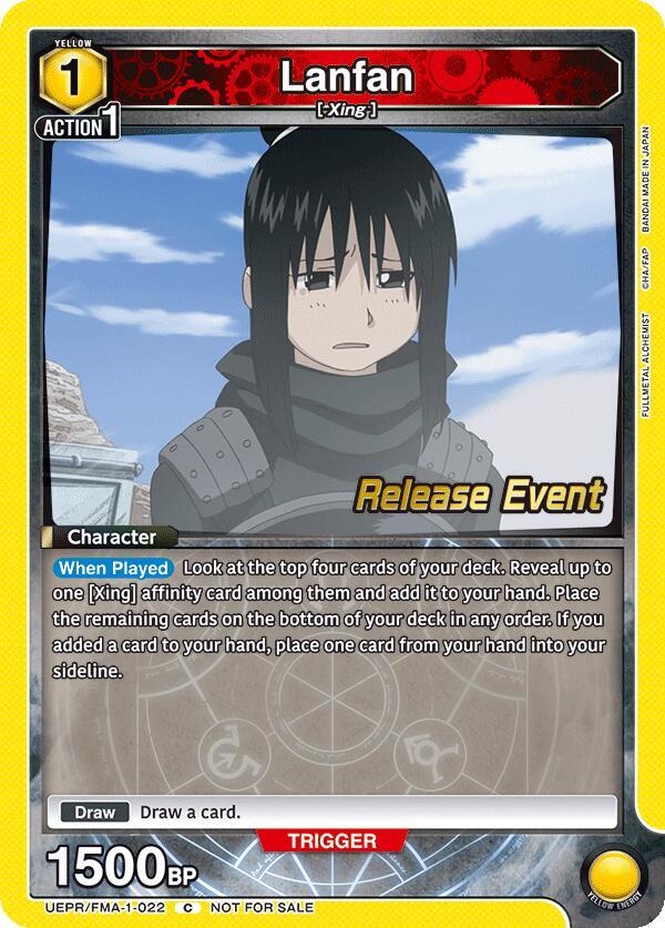 Lanfan (022) (UEPR/FMA-1-022) [UE09BT: FULLMETAL ALCHEMIST Release Event Cards]