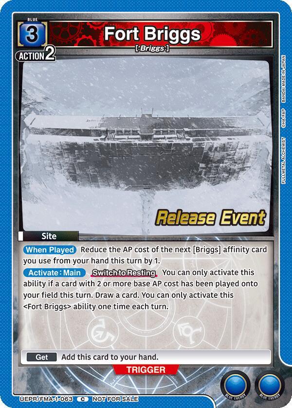 Fort Briggs (UEPR/FMA-1-063) [UE09BT: FULLMETAL ALCHEMIST Release Event Cards]
