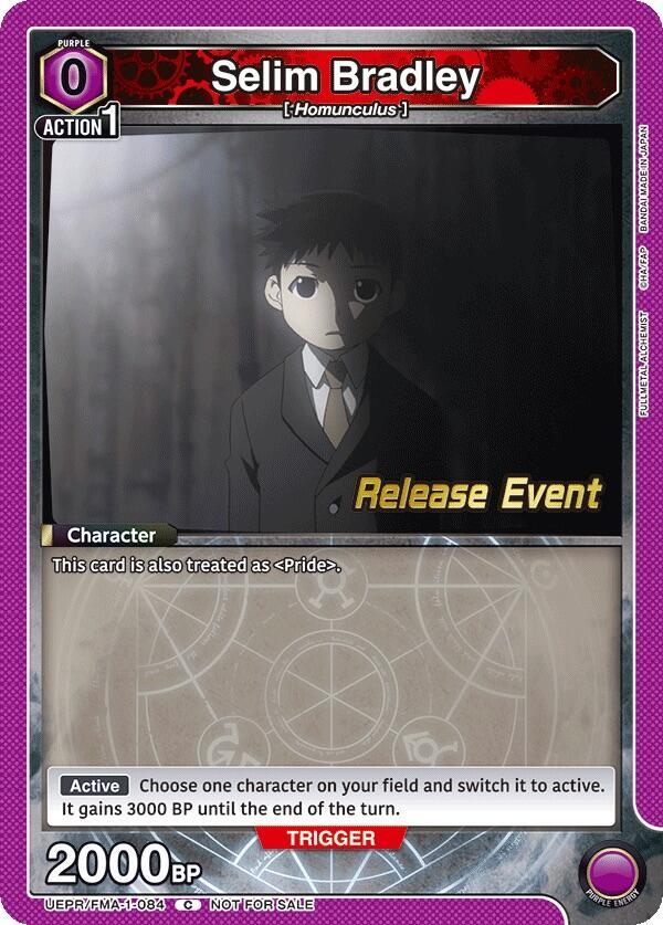 Selim Bradley (UEPR/FMA-1-084) [UE09BT: FULLMETAL ALCHEMIST Release Event Cards]