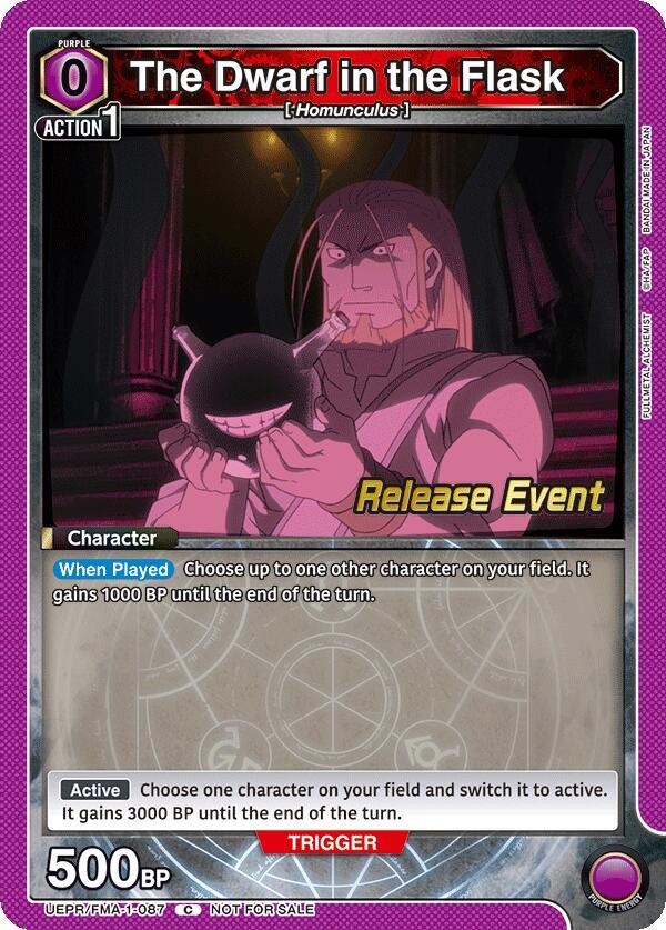 The Dwarf in the Flask (UEPR/FMA-1-087) [UE09BT: FULLMETAL ALCHEMIST Release Event Cards]